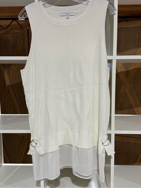 NEXT - Sweater Tank - White - Large